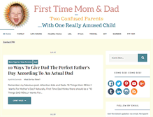 Tablet Screenshot of firsttimemomanddad.com